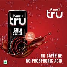 AMUL TRU COLA SELTZER 300ML