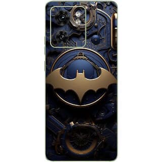 Yug Emporium Motorola Edge 40 Black BATMAN 9D (Back Cover, Multicolor)