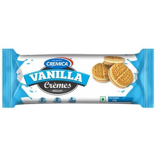 Cremica Cream Biscuit - Vanilla Cream, 150 g