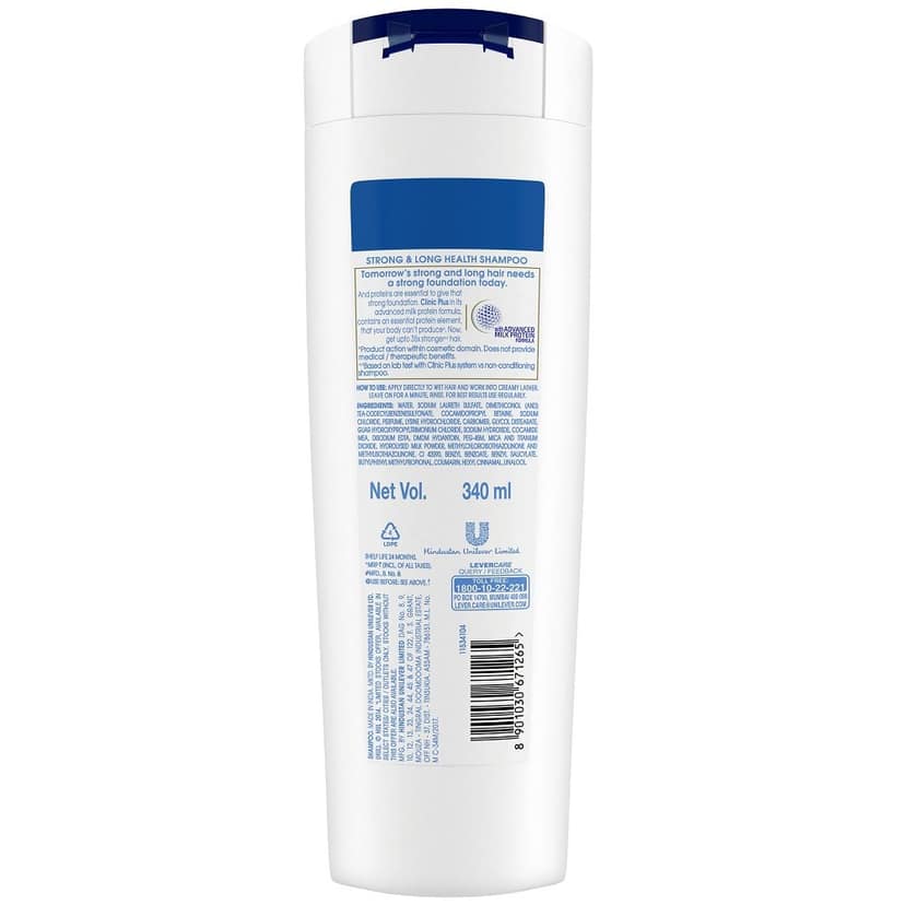 Clinic Plus Strong & Long Health Shampoo - Plus Milk Protein, 175 Ml view 2