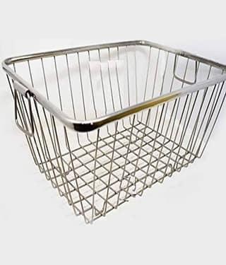 ZYBIL Silver Steel Dish Drainers ( Pack of 1 )