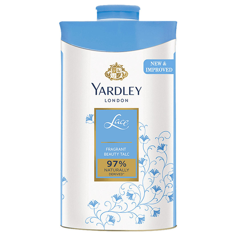 Yardley London Lace Perfumed Talc, 250 g view 2