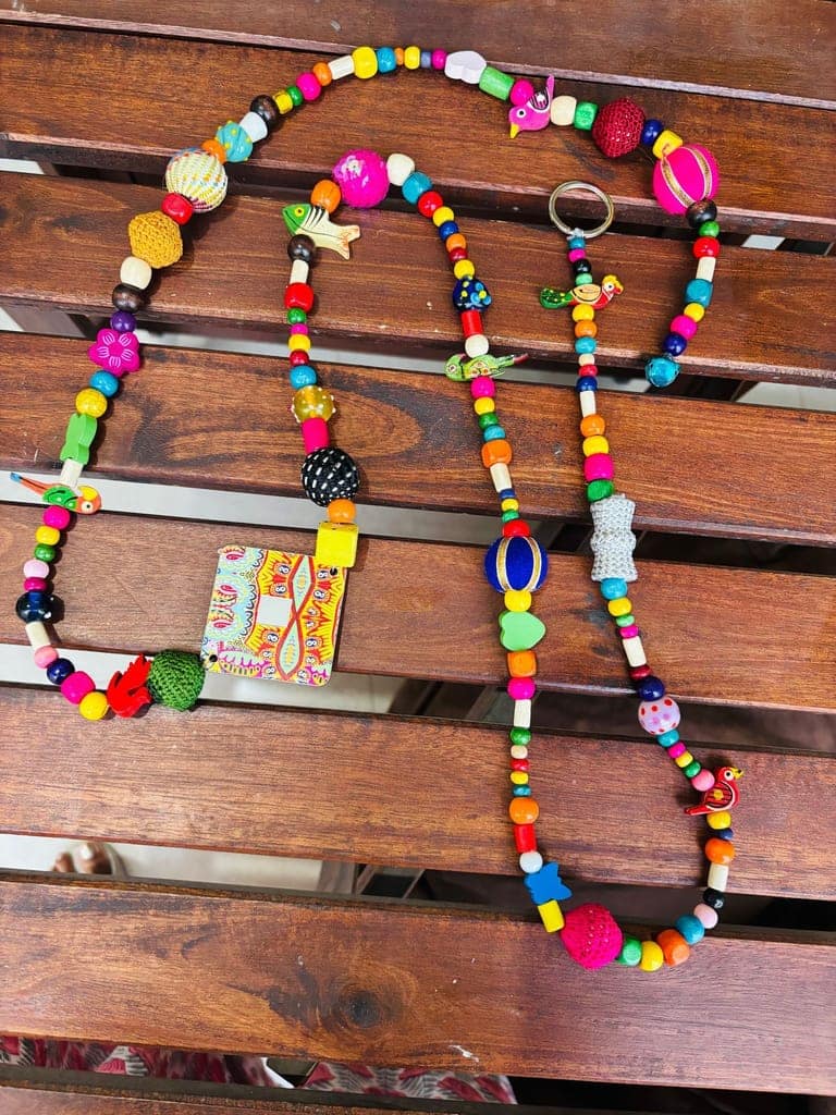 Boho Beaded Wall Hanging – 6 ft Type 2