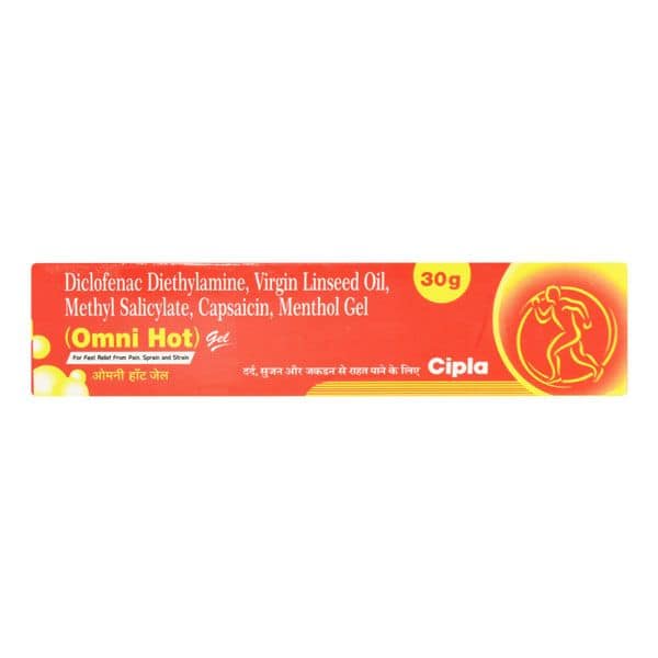 Omnigel Hot Gel 30 Gms