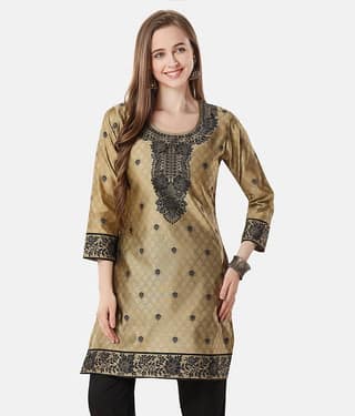 Art Silk Short Kurti For Women (Pack of 1)