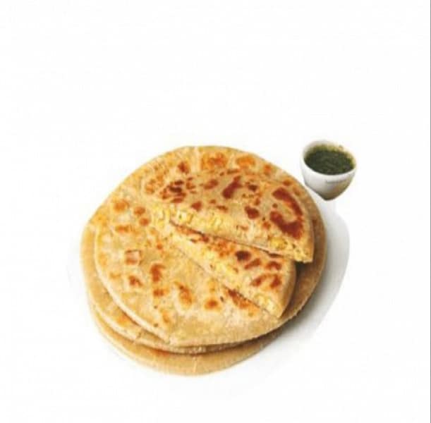 Aloo pyaz paratha [breakfast]