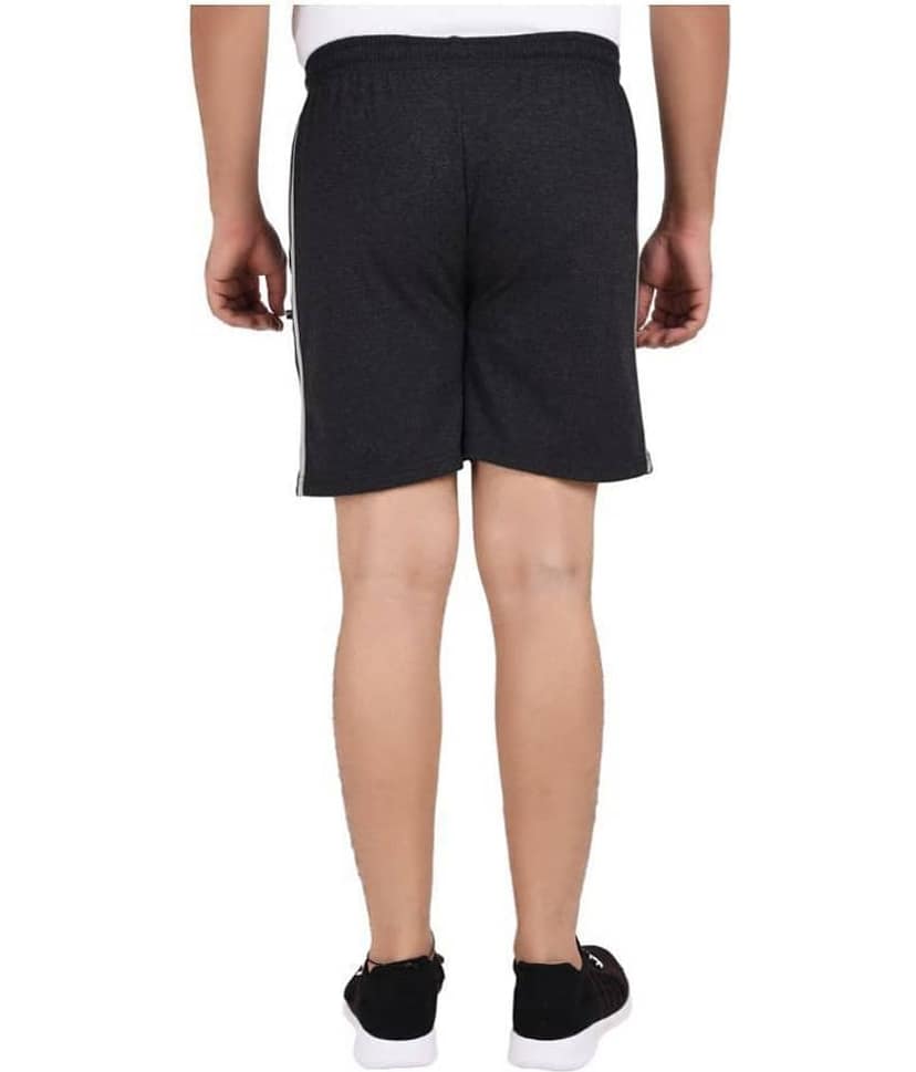 Neo Garments Grey Shorts SINGLE SHORTS CHARCOAL (SIZES FROM : M TO 7XL). view 2