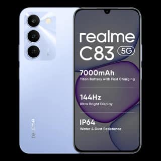 REALME C83 5G (Blooming Purple, 4GB RAM, 64GB Storage)