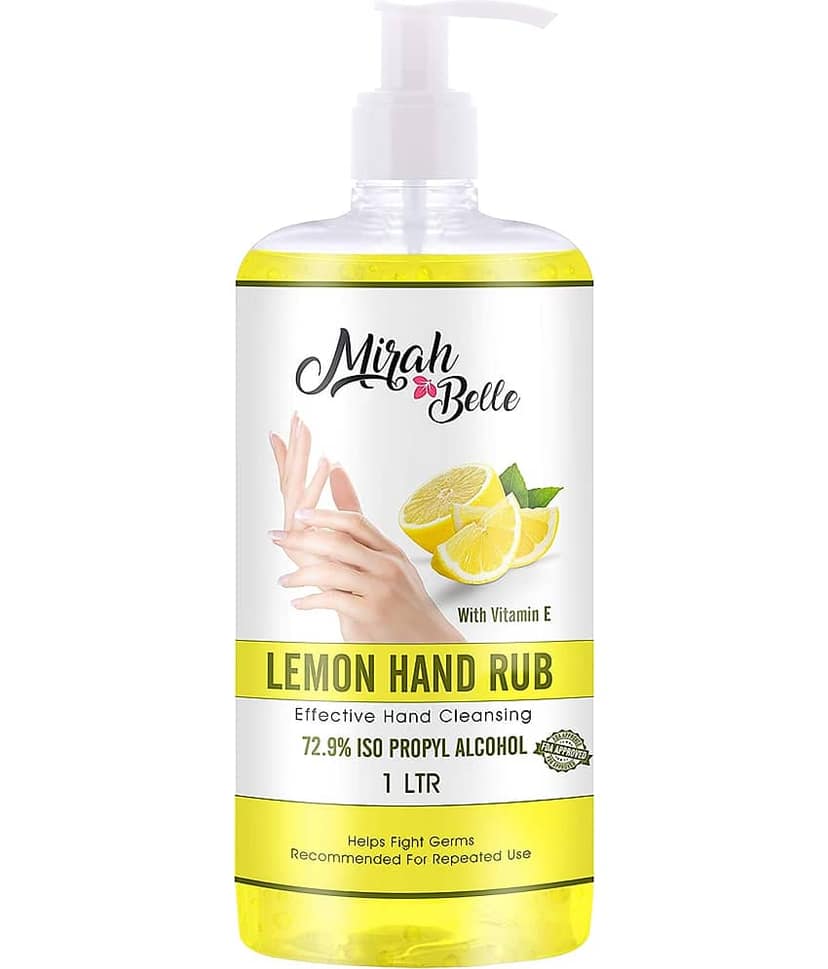 Mirah Belle - Lemon Hand Rub Sanitizer Gel 1000 ml