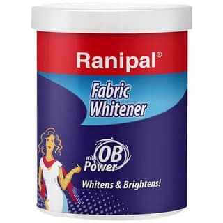 Ranipal Fabric Whitening Powder - With OB Power, Ideal For White Cotton Clothes, 75 g