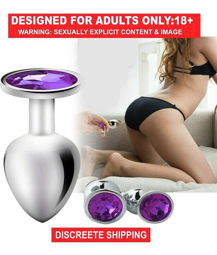 Stainless Steel Diamond Anal Bu-tt Plug For All Day Use And Kegel Exercise | Anal Toys For Men And Women view 2
