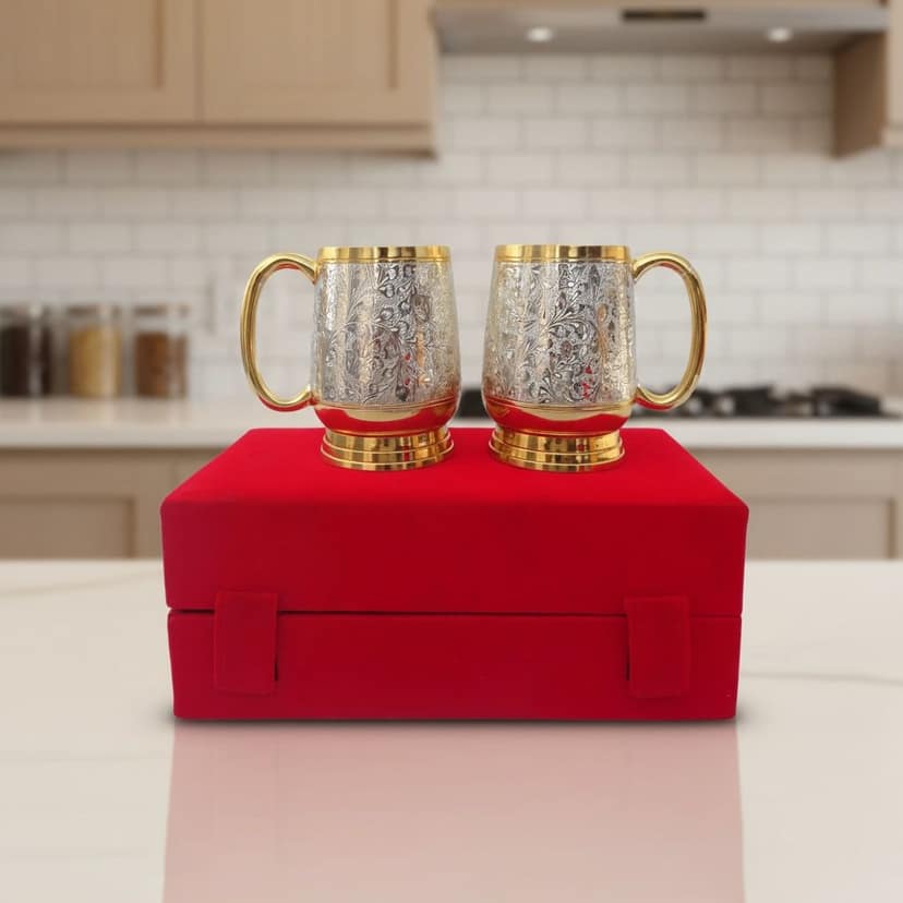 Brass Bear Mug 2 Tone (BMAS159)