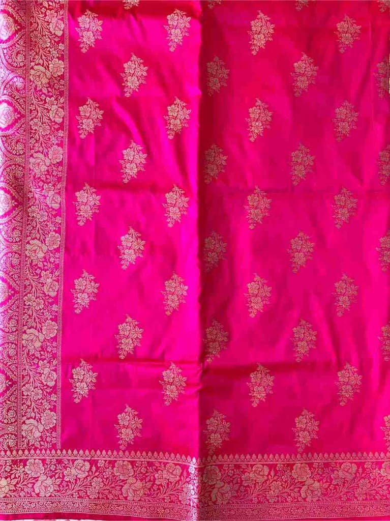 Banarasi Katan Buta Design Rani