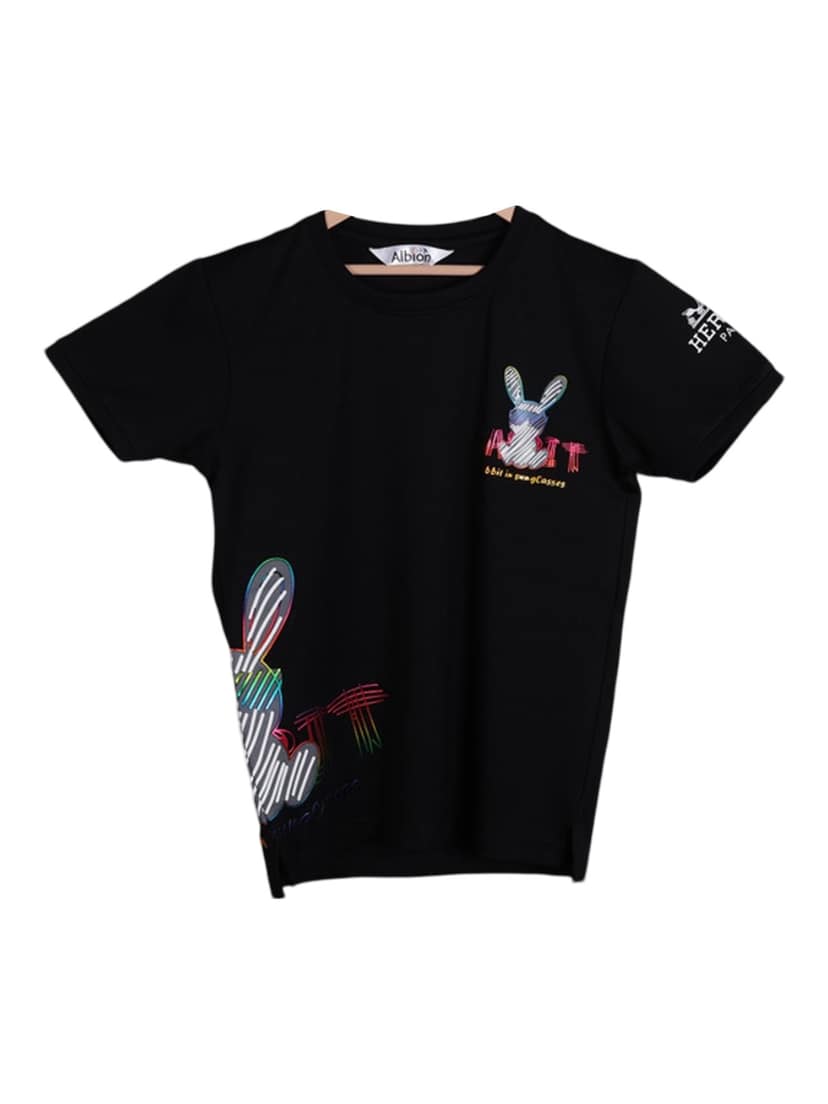 Albion Kids Apparel Shruti Kothwadi Black T-Shirt