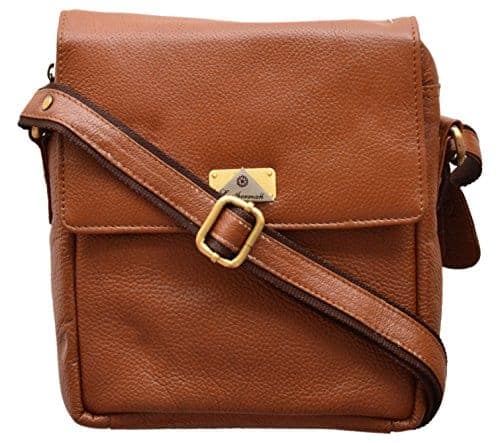 Leatherman Unisex Cross-Body Bag (Brown, 1230_tn) view 4