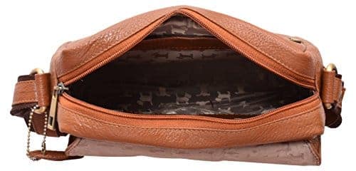 Leatherman Unisex Cross-Body Bag (Brown, 1230_tn) view 6