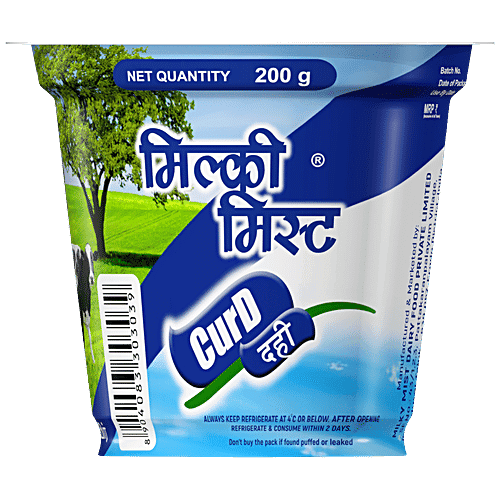 Milky Mist Curd/Dahi - No Preservatives Added, 200 g Cup