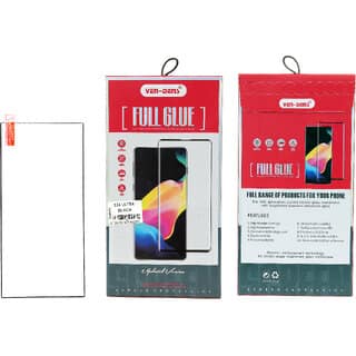 Full-Coverage Screen Tempered Glass - Bubble-Free, Anti-Fingerprint for S24 Full Glue Screen Glass