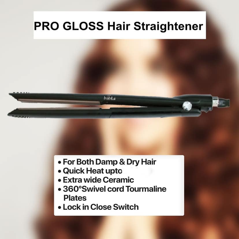 Babila PRO GLOSS Hair Straightener-BHS-E15 view 7