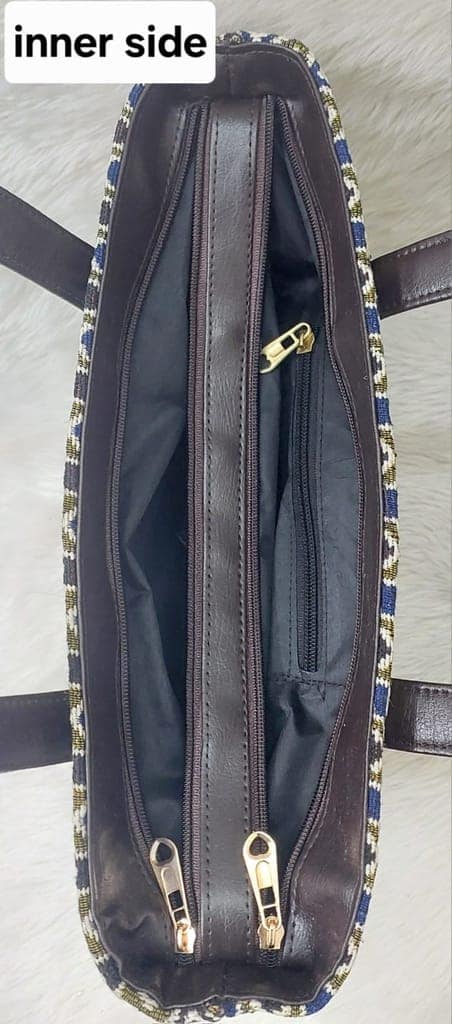 Ankara Tote Bag with 2 Pouches view 3