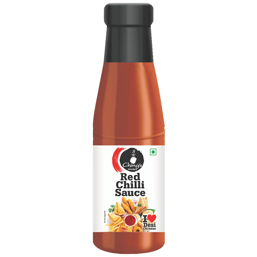 Chings Secret Red Chilli Sauce, 200 G Bottle view 2