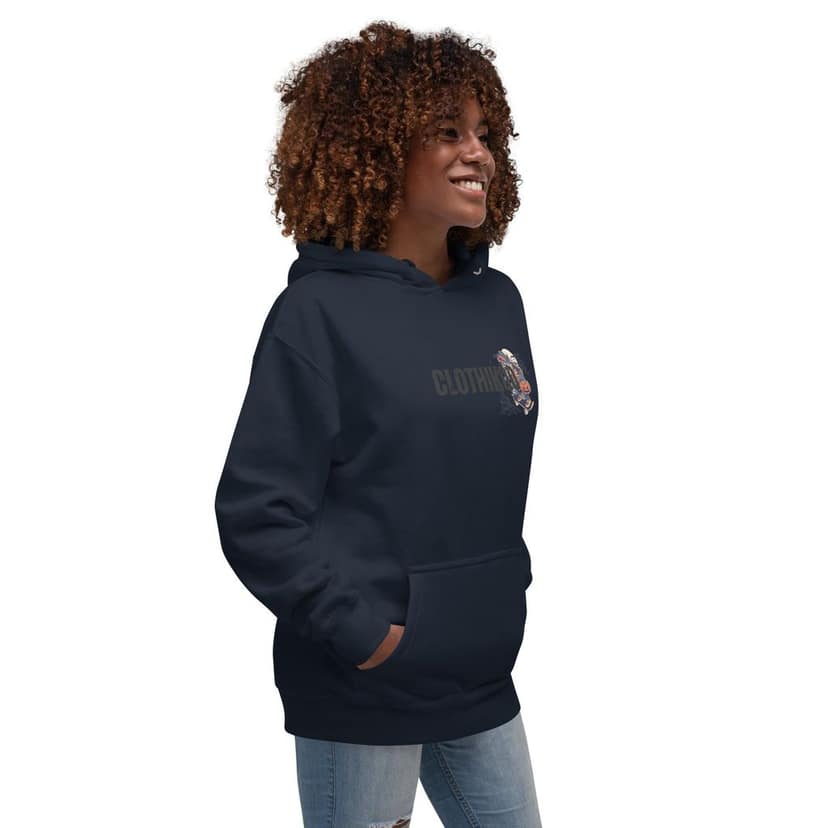 Clothikoo Premium Hoodie Wolf Printed Edition view 7