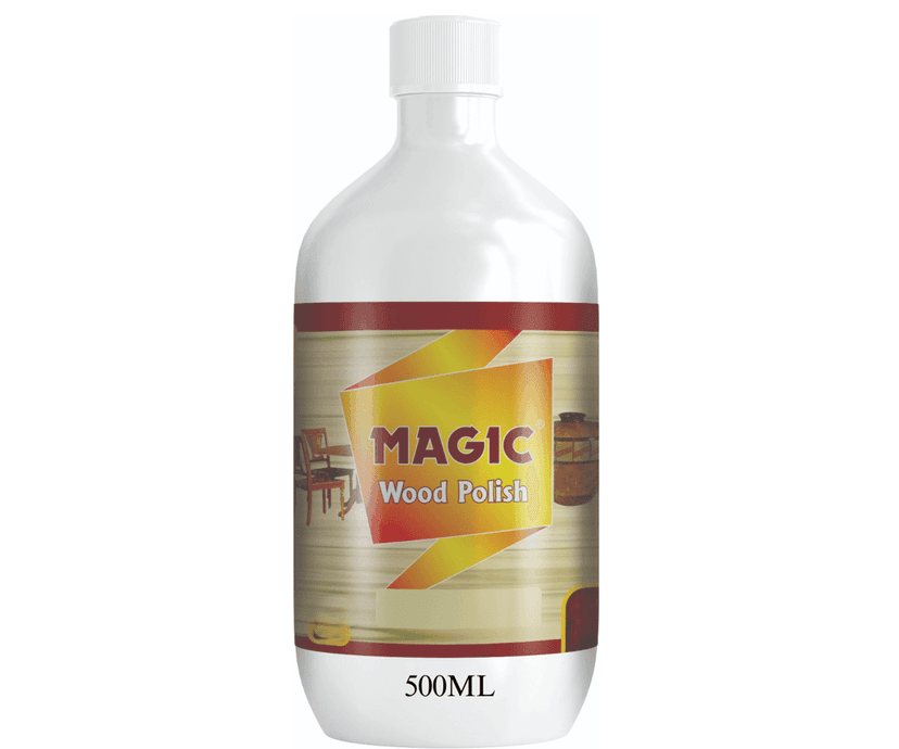 Magic Paints Wood Polish for Furniture Protection and Shine | Cleaner| Polish |Gloss Finish |Wooden Furniture Polish | Wood Varnish | (500ml)