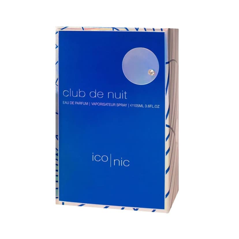 Armaf Club De Nuit Iconic Eau De Parfum 105ml for Men Premium Luxury Long Lasting Fresh Citrus Woody Aromatic Signature Designer Fragrance view 3