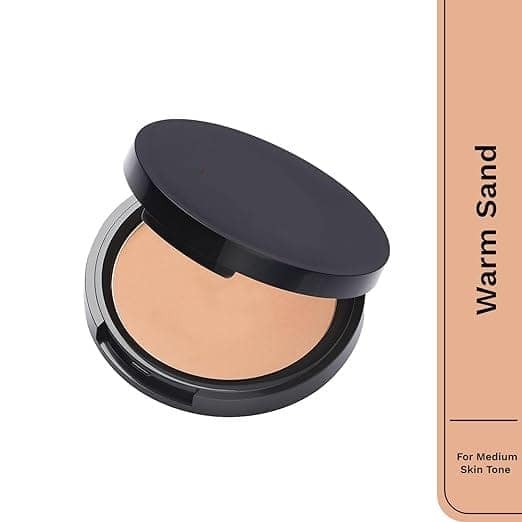 Foundation Powder for Normal to Medium Skin Tone - Natural Finish, Long-Lasting Coverage