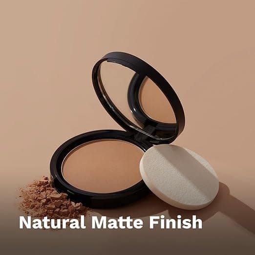 Foundation Powder for Normal to Medium Skin Tone - Natural Finish, Long-Lasting Coverage view 4