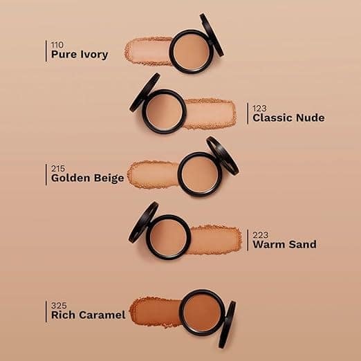 Foundation Powder for Normal to Medium Skin Tone - Natural Finish, Long-Lasting Coverage view 5