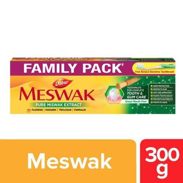 DABUR MESWAK TOOTHPASTE 300 GMS (OFFER)