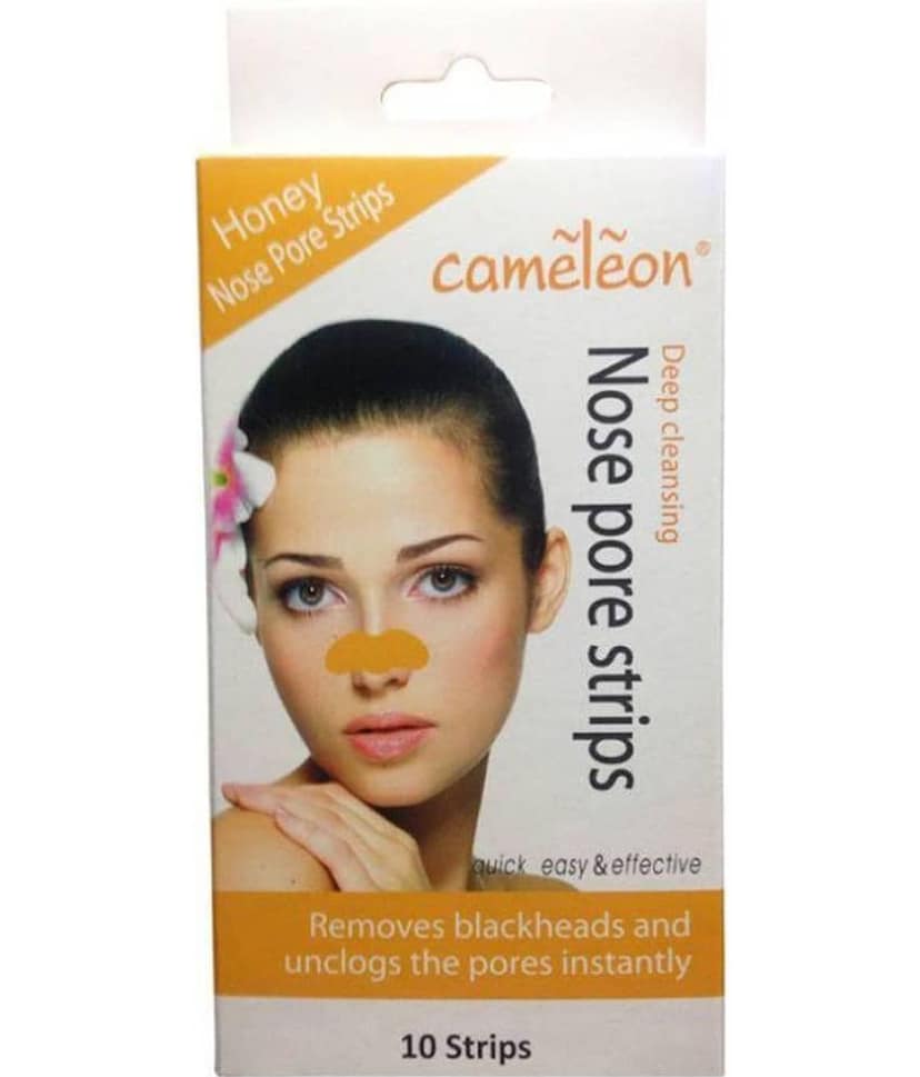 Cameleon Honey nose pore strips Wax Strips for 10 Pcs