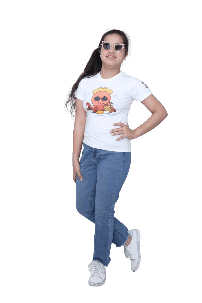 KUCHU Unisex Tshirt | Made of Super Combed Cotton-Modal Natural Fiber Better Than 100% Cotton| Soft & Breathable Fabric| Unique Digitally Printed Design |Vibrant Colour | Octopus view 2