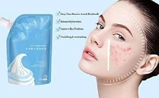 Elecsera Ice Cream Mask Acne Moisturizing Smear Mask Blackheads Remover Mask Cleansing & Shrinking Pores (500 ml)