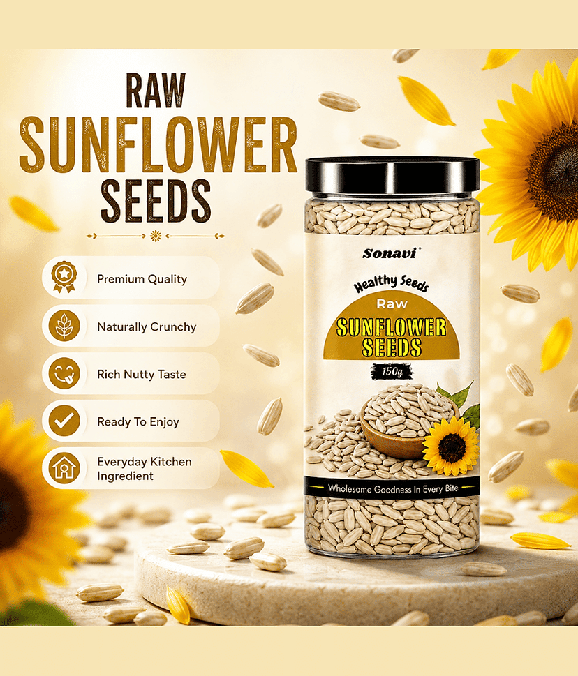 Sonavi Sunflower Seeds ( Pack of 2 ) view 2