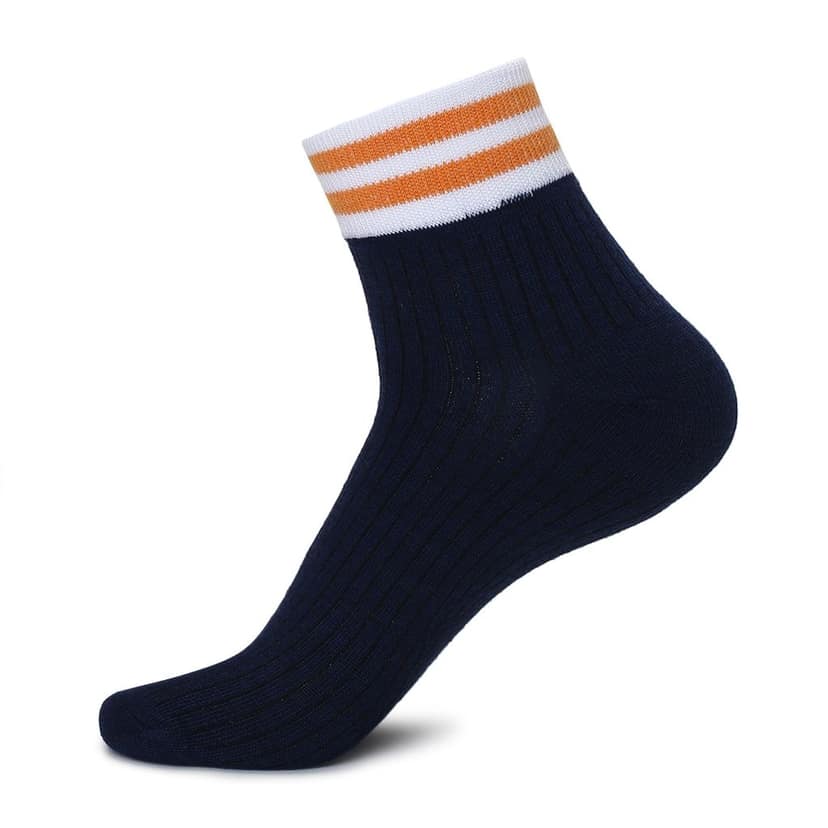 Kolor Fusion Men & Women Solid Above Ankle Length Cotton Socks (Pack Of 5) view 2
