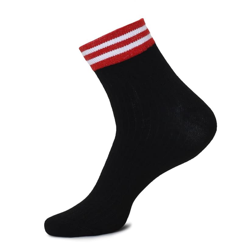 Kolor Fusion Men & Women Solid Above Ankle Length Cotton Socks (Pack Of 5) view 3