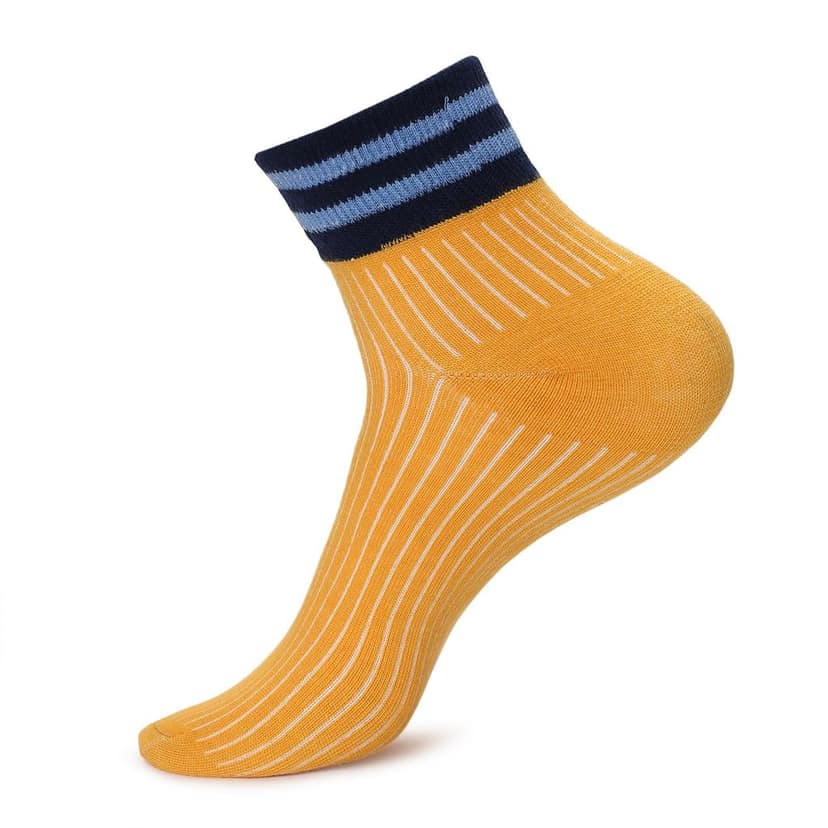 Kolor Fusion Men & Women Solid Above Ankle Length Cotton Socks (Pack Of 5) view 4