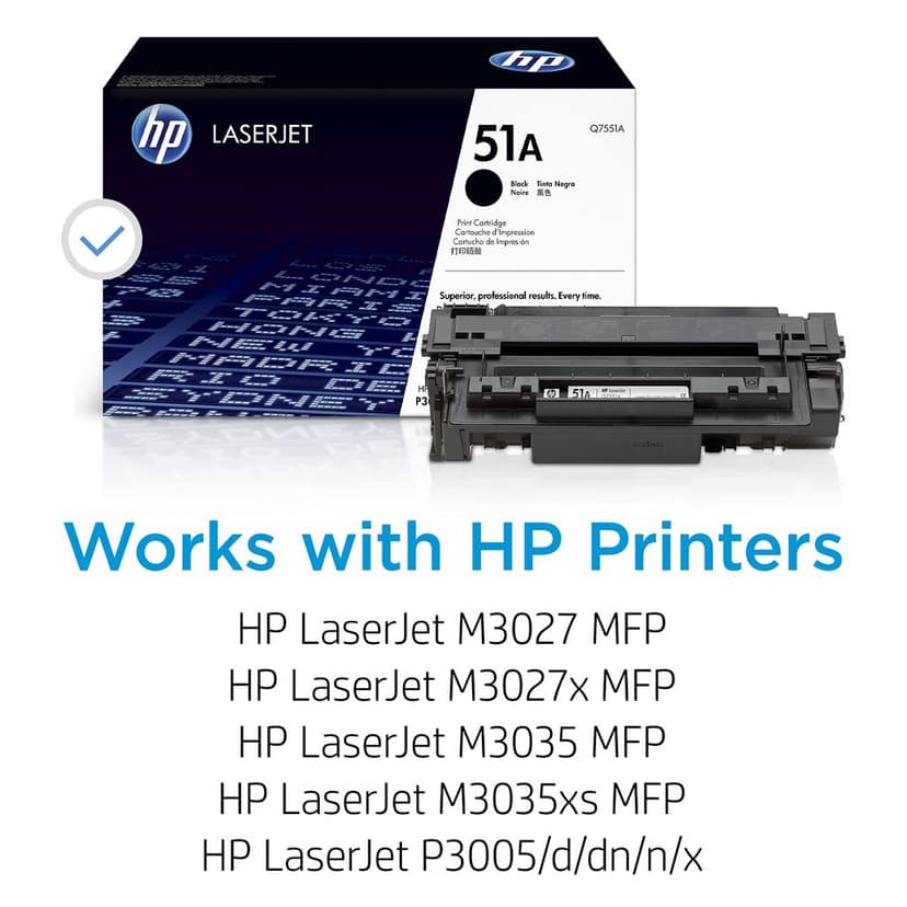 Hp 51a Black Original Laserjet Toner Cartridge (q7551a) view 3