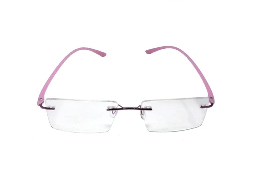 Jodykoes Premium TR Side Rimless Rectangle Frame (Pink) view 2