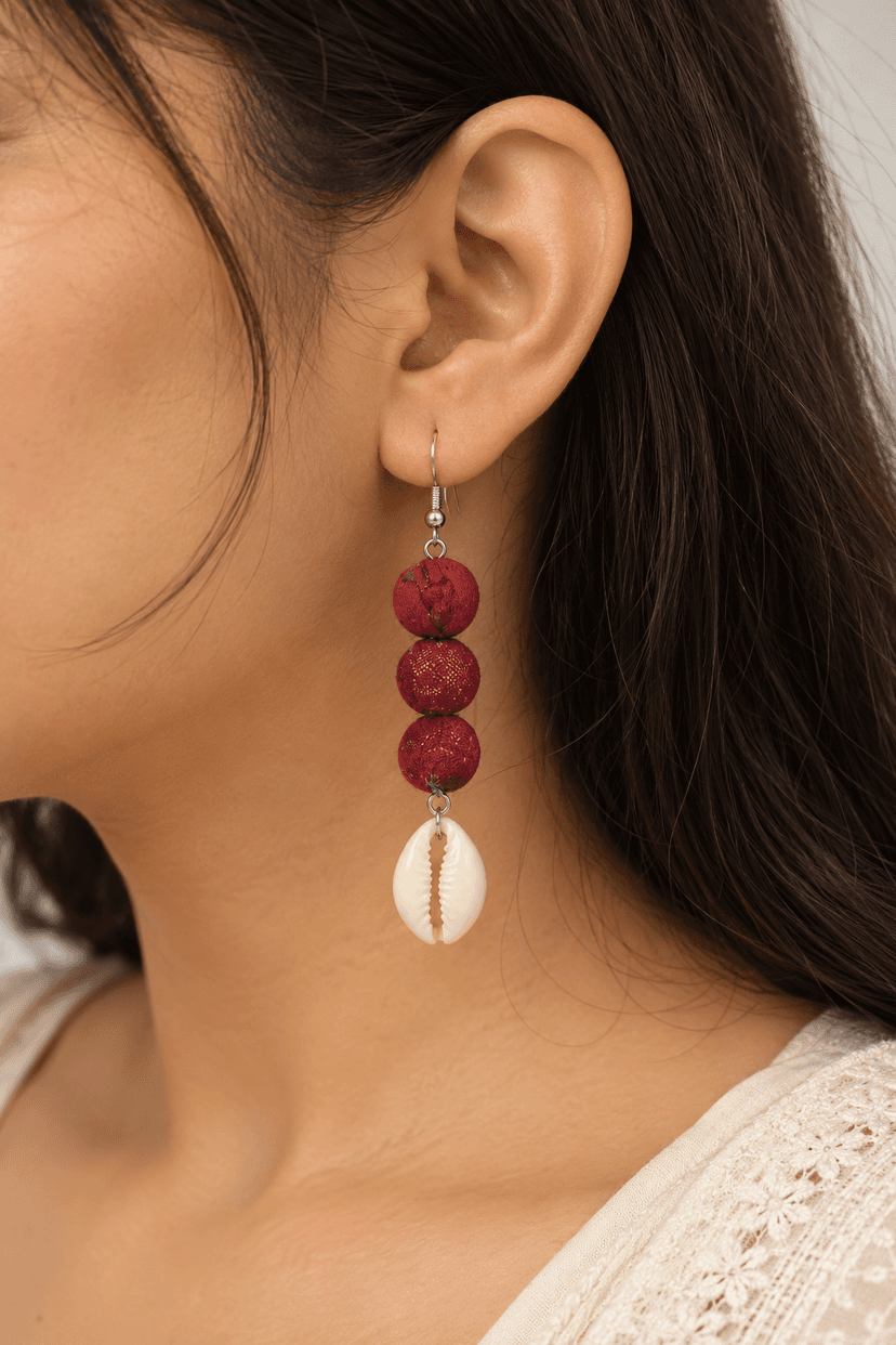 Handcrafted Kodi Bala Earrings for Women with Traditional Design view 2