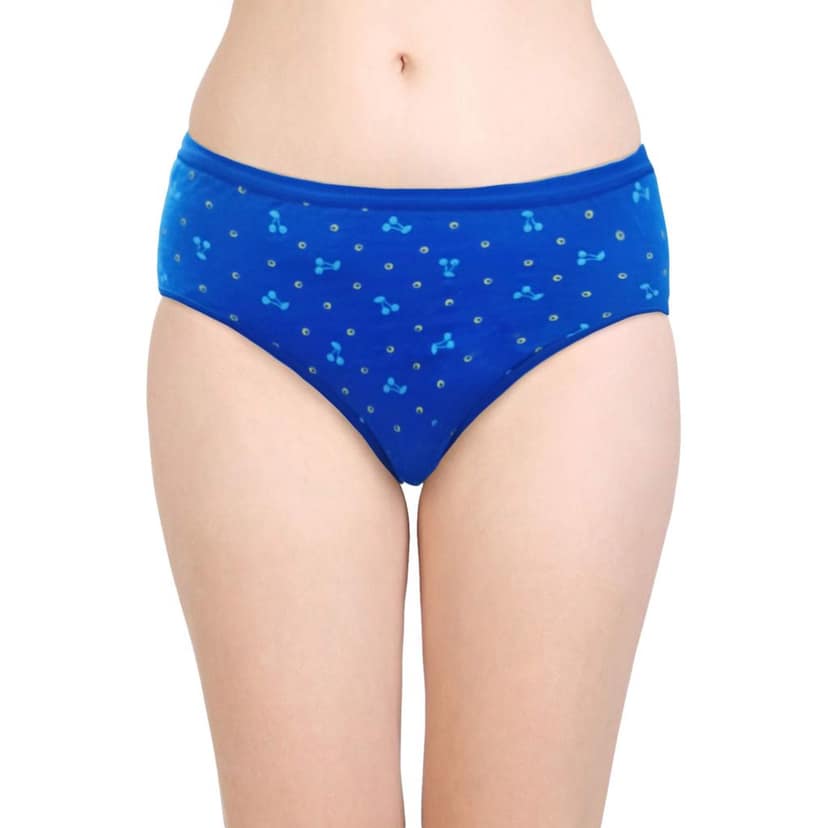 Bodycare women's combed cotton assorted Briefs Panty Pack of 3 ( 40000 ) view 2