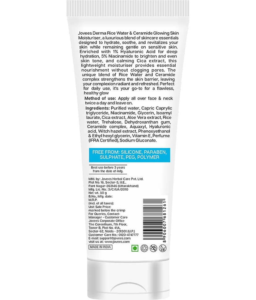 Jovees Herbal Moisturizer All Skin Type Niacinamide ( 50 gm ) view 2