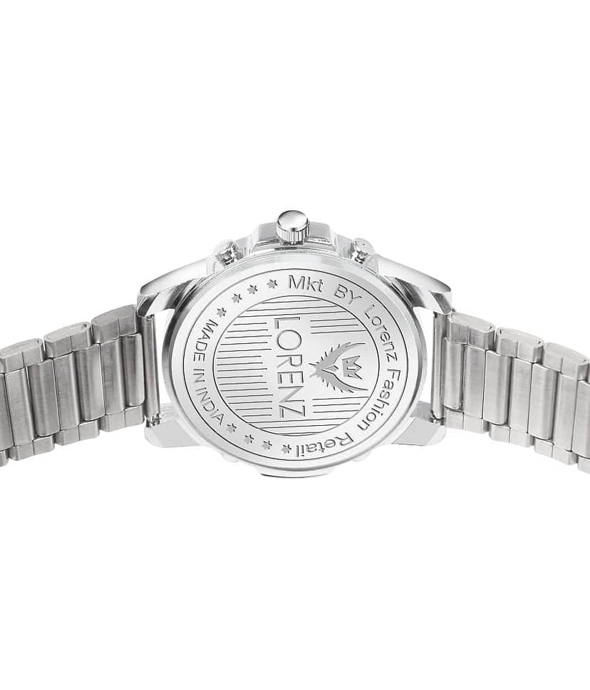 Lorenz Silver Stainless Steel Analog Men's Watch view 2
