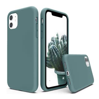 LIRAMARK Liquid Silicone Soft Back Cover Case for Apple iPhone 11