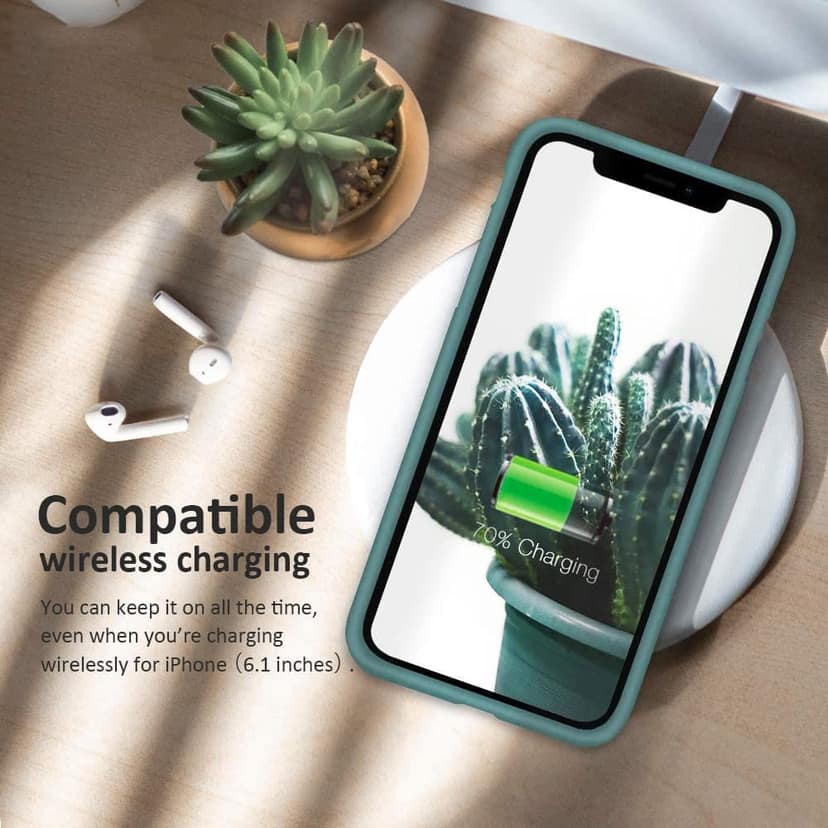 LIRAMARK Liquid Silicone Soft Back Cover Case for Apple iPhone 11 view 7