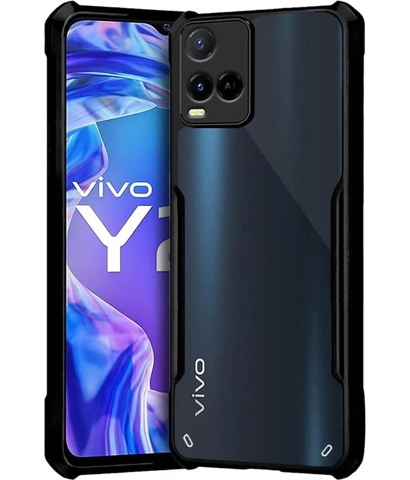 ZAMN Shock Proof Case Compatible For Polycarbonate Vivo Y21 ( )