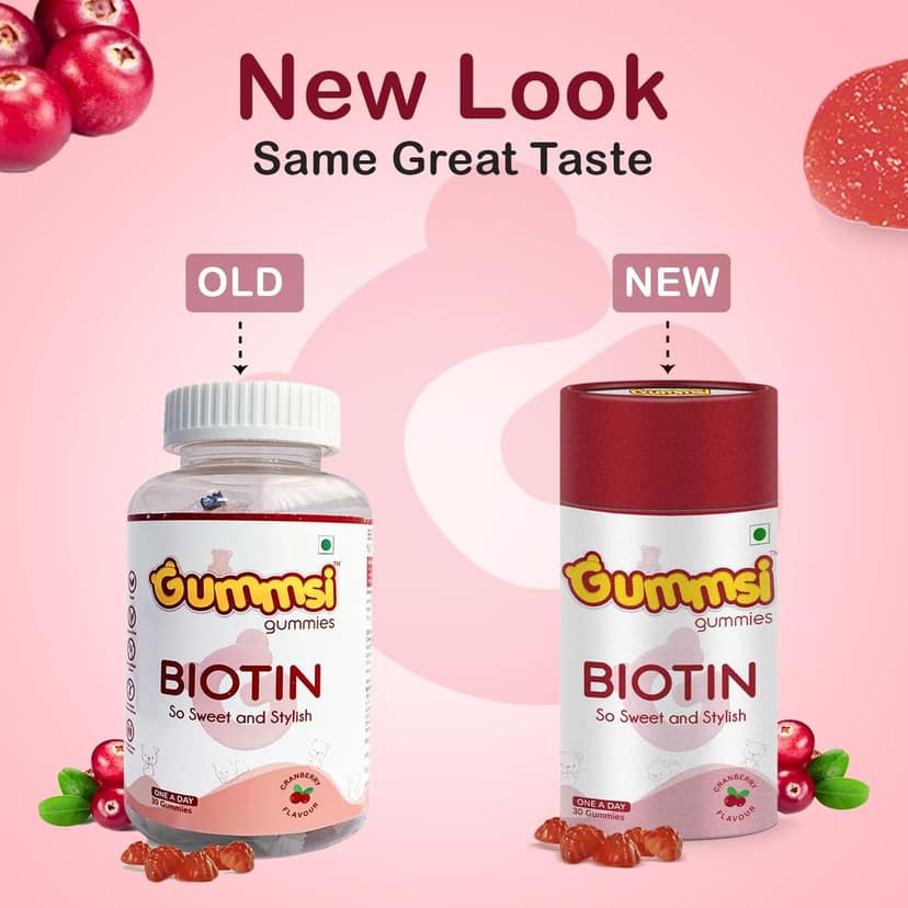 Gummsi Biotin Hair Gummies | 30 Gummies view 2