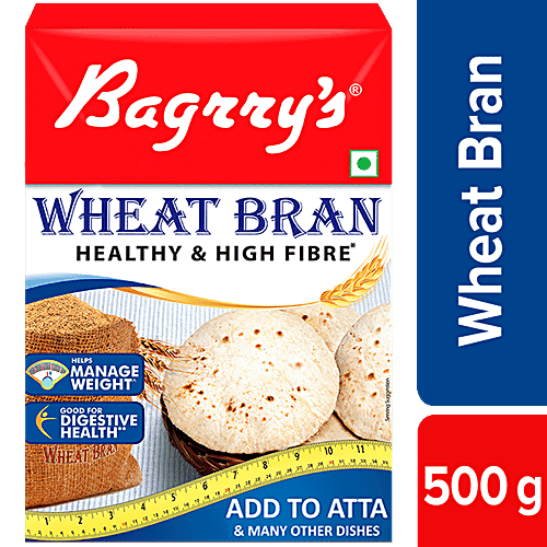 Bagrrys Wheat Bran - Germinated, 500 g Box